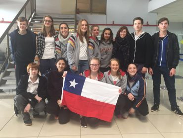 Franziska beim Gegenaustausch in Chile
